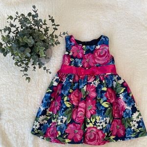 Bonnie Jean Floral Easter Dress: Girls 2T NWOT